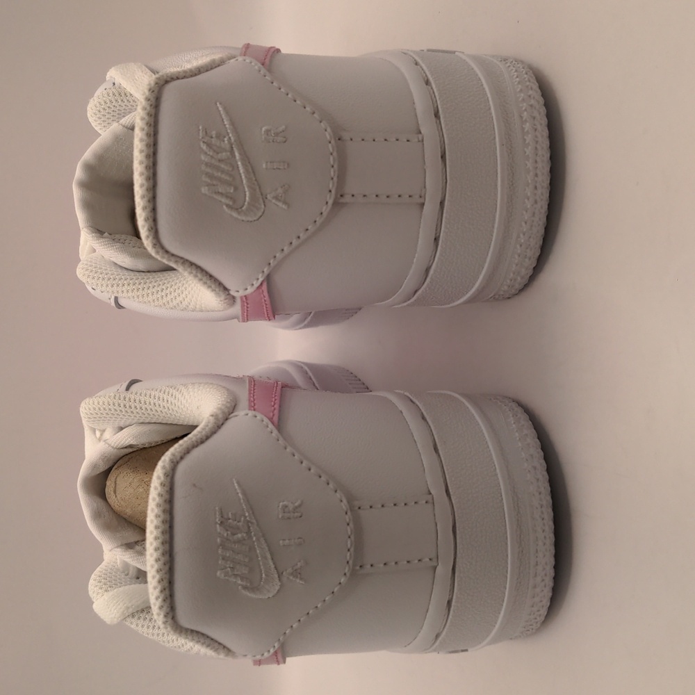 New Nike Air Force 1 Women's Custom Sneakers Pink/White Sz 5 - Picture 5 of 14